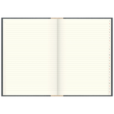 Registerbuch | A4, 384 Seiten, liniert, Kunststoff, grau